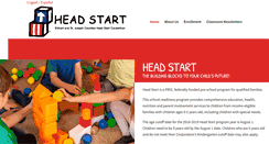 Desktop Screenshot of headstartesj.com